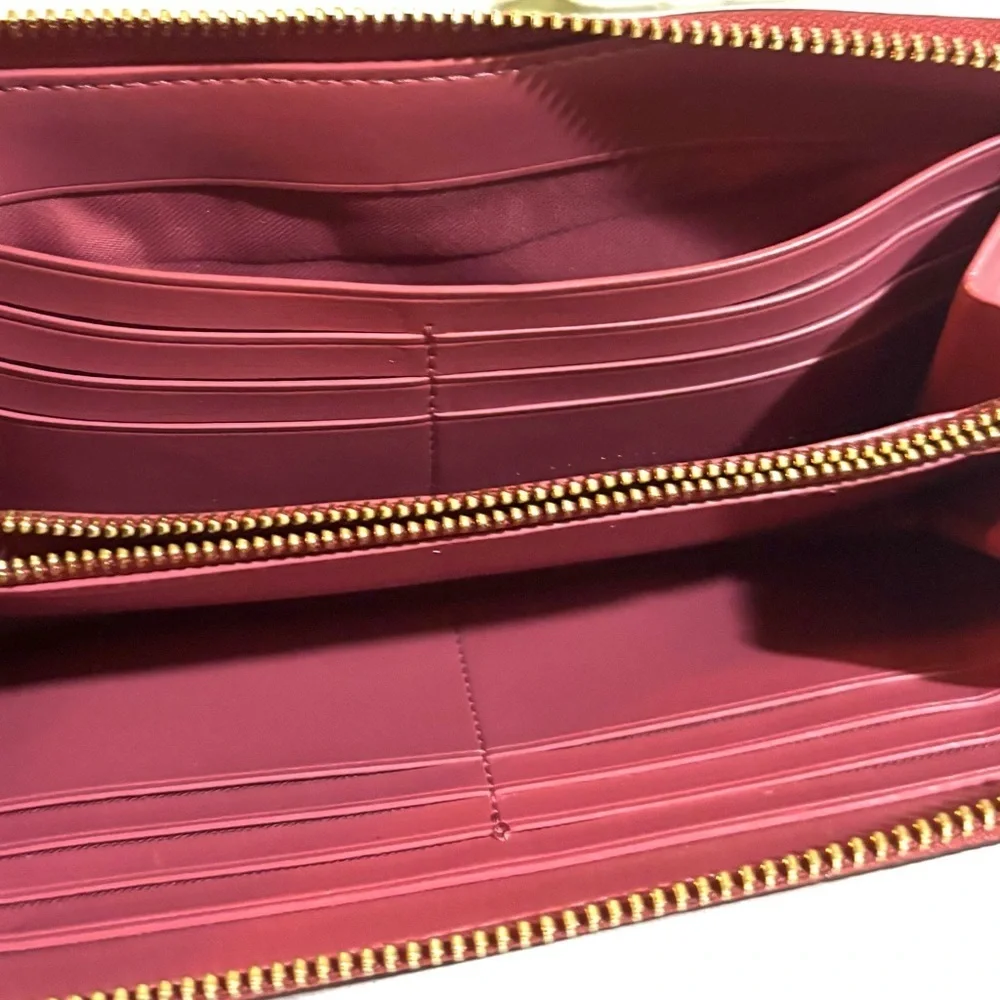 Coach vintage Pink Leather Wallet - Picture 5 of 6